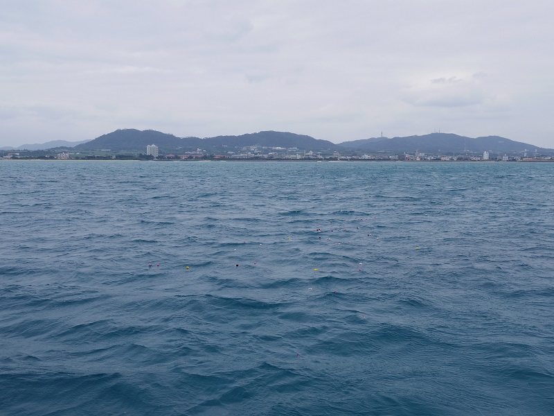 八重山諸島での海洋散骨